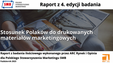 WYNIKI BADAŃ: Stosunek Polaków do drukowanych materiałów reklamowych 2023